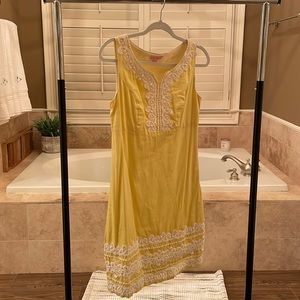Lilly Pulitzer size 6 yellow dress